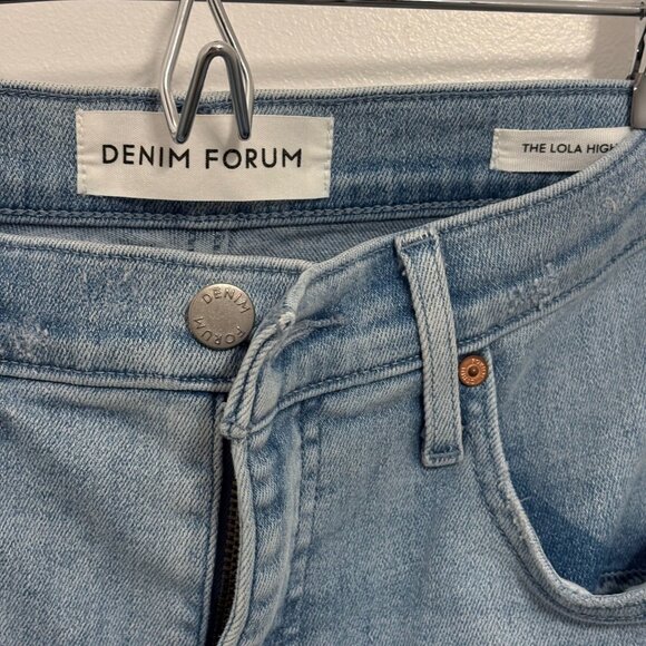 Denim Forum The Lola High Rise Skinny Size 28 - Picture 7 of 7